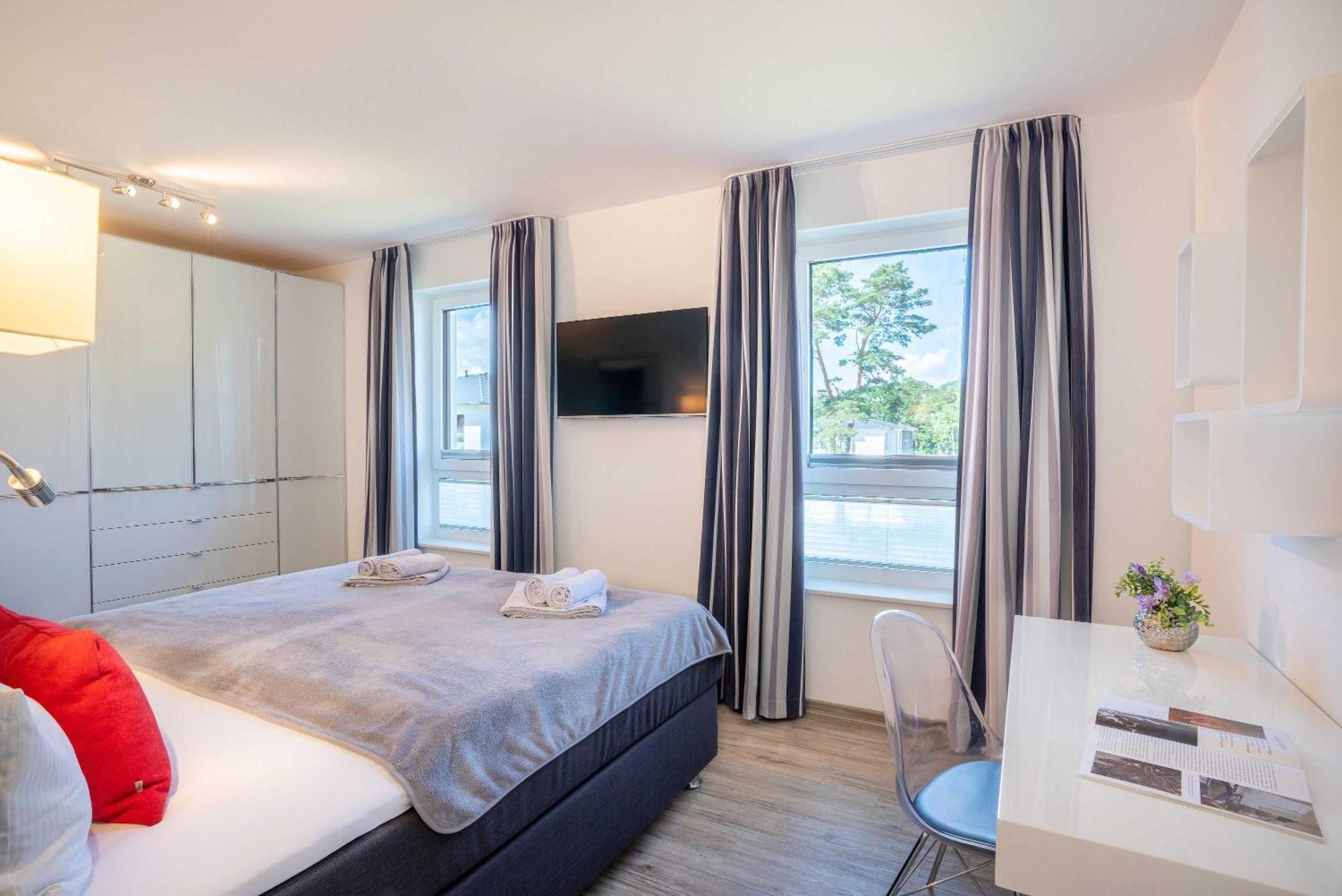 Appartement "Traumzeit" Mit Penthouseflair - Oase Am Haff Garz  الغرفة الصورة
